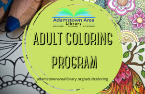 With adult coloring books on the rise, library hosts coloring groups